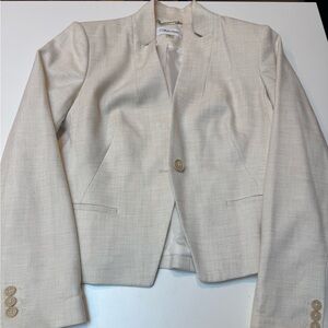 Calvin Klein Women's Beige Blazer